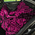 Hawaii Ukulele Back Car Seat Cover Polynesian Pattern Pink Version - Wonder Print Shop