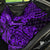 Hawaii Ukulele Back Car Seat Cover Polynesian Pattern Purple Version - Wonder Print Shop