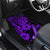 Hawaii Ukulele Car Mats Polynesian Pattern Purple Version - Wonder Print Shop
