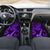 Hawaii Ukulele Car Mats Polynesian Pattern Purple Version - Wonder Print Shop