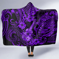 hawaii-ukulele-hooded-blanket-polynesian-pattern-purple-version
