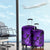 Hawaii Ukulele Luggage Cover Polynesian Pattern Purple Version - Wonder Print Shop