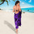 Hawaii Ukulele Sarong Polynesian Pattern Purple Version - Wonder Print Shop