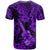 Hawaii Ukulele T Shirt Polynesian Pattern Purple Version - Wonder Print Shop