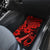 Hawaii Ukulele Car Mats Polynesian Pattern Red Version - Wonder Print Shop