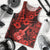 Hawaii Ukulele Men Tank Top Polynesian Pattern Red Version - Wonder Print Shop