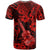 Hawaii Ukulele T Shirt Polynesian Pattern Red Version - Wonder Print Shop