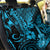 Hawaii Ukulele Back Car Seat Cover Polynesian Pattern Sky Blue Version - Wonder Print Shop