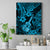 Hawaii Ukulele Canvas Wall Art Polynesian Pattern Sky Blue Version - Wonder Print Shop