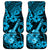 Hawaii Ukulele Car Mats Polynesian Pattern Sky Blue Version - Wonder Print Shop