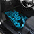 Hawaii Ukulele Car Mats Polynesian Pattern Sky Blue Version - Wonder Print Shop