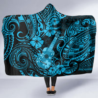 hawaii-ukulele-hooded-blanket-polynesian-pattern-sky-blue-version