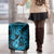 Hawaii Ukulele Luggage Cover Polynesian Pattern Sky Blue Version - Wonder Print Shop