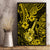 Hawaii Ukulele Canvas Wall Art Polynesian Pattern Yellow Version - Wonder Print Shop