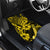 Hawaii Ukulele Car Mats Polynesian Pattern Yellow Version - Wonder Print Shop