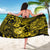 Hawaii Ukulele Sarong Polynesian Pattern Yellow Version - Wonder Print Shop