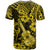 Hawaii Ukulele T Shirt Polynesian Pattern Yellow Version - Wonder Print Shop