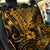 Hawaii Fish Hook Back Car Seat Cover Polynesian Pattern Gold Version - Wonder Print Shop