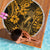 Hawaii Fish Hook Beach Blanket Polynesian Pattern Gold Version - Wonder Print Shop