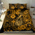 Hawaii Fish Hook Bedding Set Polynesian Pattern Gold Version - Wonder Print Shop