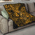 Hawaii Fish Hook Quilt Polynesian Pattern Gold Version - Wonder Print Shop