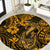 hawaii-fish-hook-round-carpet-polynesian-pattern-gold-version