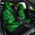 Hawaii Fish Hook Car Seat Cover Polynesian Pattern Green Version - Wonder Print Shop