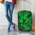 Hawaii Fish Hook Luggage Cover Polynesian Pattern Green Version - Wonder Print Shop