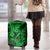 Hawaii Fish Hook Luggage Cover Polynesian Pattern Green Version - Wonder Print Shop