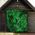 Hawaii Fish Hook Quilt Polynesian Pattern Green Version - Wonder Print Shop