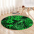 hawaii-fish-hook-round-carpet-polynesian-pattern-green-version