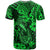 Hawaii Fish Hook T Shirt Polynesian Pattern Green Version - Wonder Print Shop