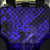 Hawaii Fish Hook Back Car Seat Cover Polynesian Pattern Navy Blue Version - Wonder Print Shop