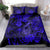 Hawaii Fish Hook Bedding Set Polynesian Pattern Navy Blue Version - Wonder Print Shop