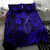Hawaii Fish Hook Bedding Set Polynesian Pattern Navy Blue Version - Wonder Print Shop