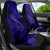 Hawaii Fish Hook Car Seat Cover Polynesian Pattern Navy Blue Version - Wonder Print Shop