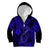 Hawaii Fish Hook Kid Hoodie Polynesian Pattern Navy Blue Version - Wonder Print Shop