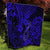 Hawaii Fish Hook Quilt Polynesian Pattern Navy Blue Version - Wonder Print Shop