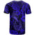 Hawaii Fish Hook T Shirt Polynesian Pattern Navy Blue Version - Wonder Print Shop