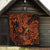 Hawaii Fish Hook Quilt Polynesian Pattern Orange Version - Wonder Print Shop