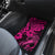 Hawaii Fish Hook Car Mats Hibiscus Hawaii Tribal Tattoo Pink Version - Wonder Print Shop