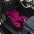 Hawaii Fish Hook Car Mats Hibiscus Hawaii Tribal Tattoo Pink Version - Wonder Print Shop