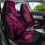 Hawaii Fish Hook Car Seat Cover Hibiscus Hawaii Tribal Tattoo Pink Version - Wonder Print Shop
