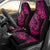 Hawaii Fish Hook Car Seat Cover Hibiscus Hawaii Tribal Tattoo Pink Version - Wonder Print Shop