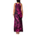 Hawaii Fish Hook Family Matching Tank Maxi Dress and Hawaiian Shirt Hibiscus Hawaii Tribal Tattoo Pink Version - Wonder Print Shop