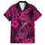 Hawaii Fish Hook Hawaiian Shirt Hibiscus Hawaii Tribal Tattoo Pink Version - Wonder Print Shop