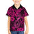 Hawaii Fish Hook Hawaiian Shirt Hibiscus Hawaii Tribal Tattoo Pink Version - Wonder Print Shop