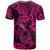 Hawaii Fish Hook T Shirt Hibiscus Hawaii Tribal Tattoo Pink Version - Wonder Print Shop