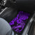 Hawaii Fish Hook Car Mats Hibiscus Hawaii Tribal Tattoo Purple Version - Wonder Print Shop
