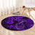 hawaii-fish-hook-round-carpet-hibiscus-hawaii-tribal-tattoo-purple-version